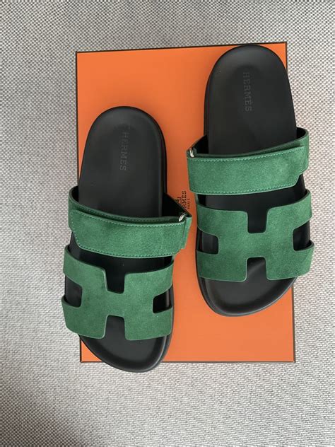 hermes green shoes|hermes sandals for women.